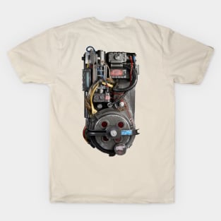 Ghostbusters' Proton Pack (print on back) T-Shirt